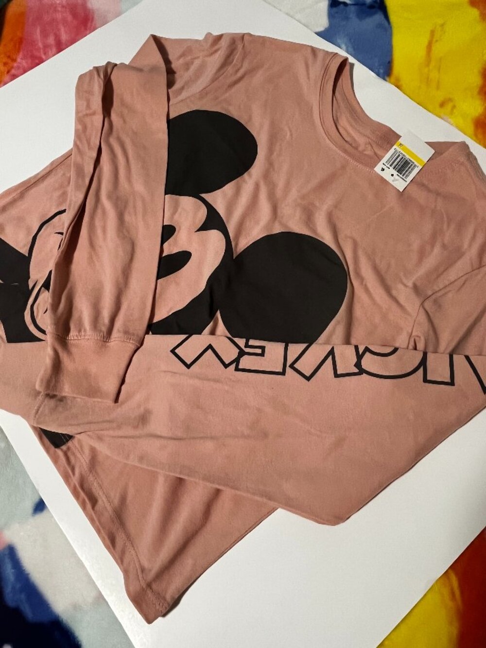 Mickey Mouse Crop Top Sweatshirt (M)